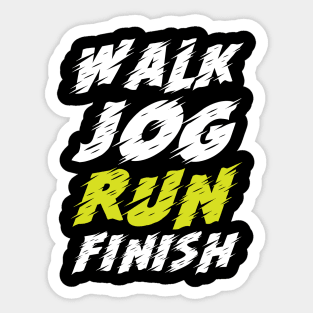 Marathon - Running Sticker